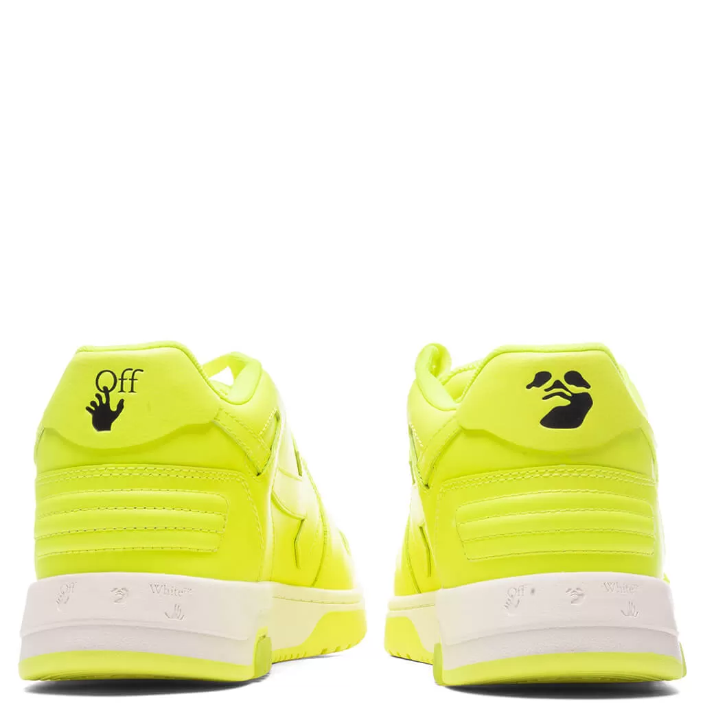 Out of Office Calf Leather - Yellow Fluo