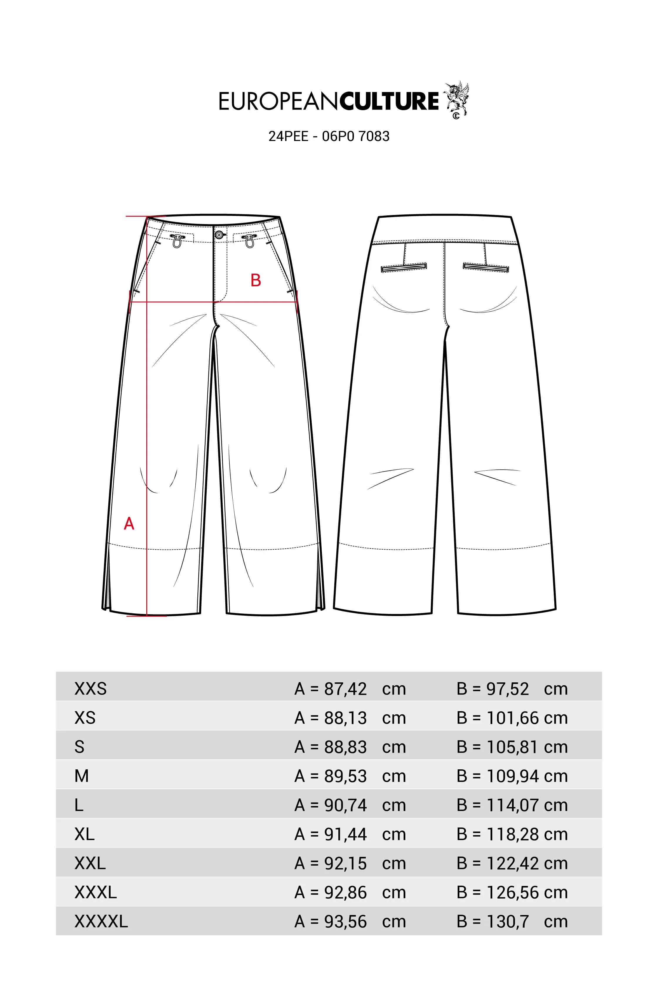 Pants in Linen and Viscose with Side Slits Garment-Dyed 06P0 7083