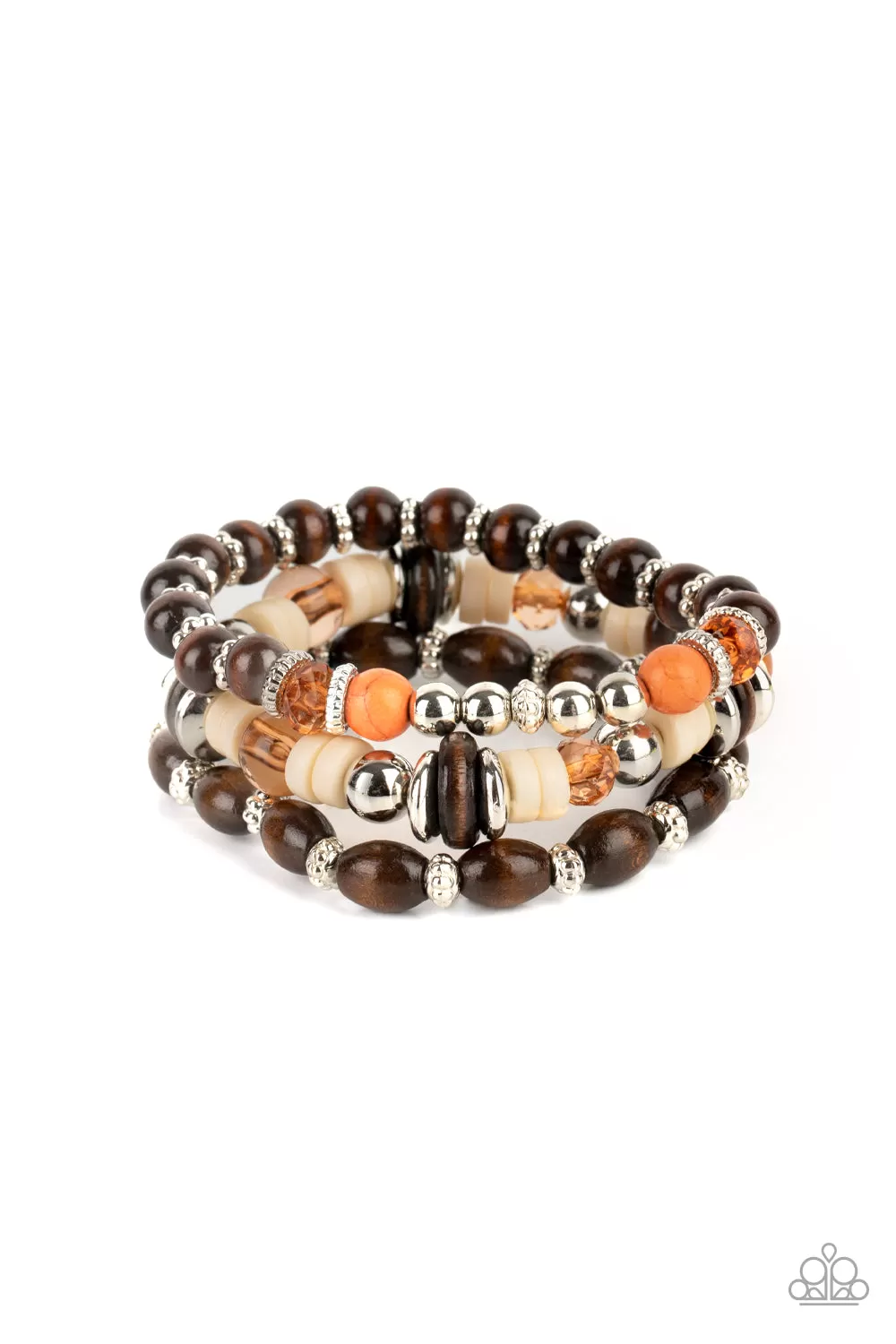 Paparazzi Belongs In The Wild - Multi Stretchy Bracelet Paparazzi