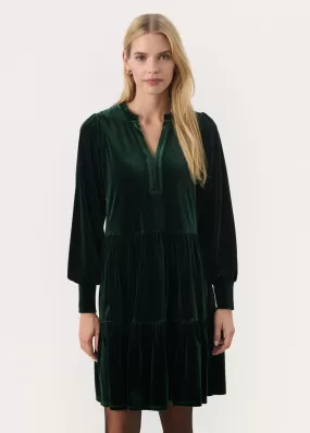 Part Two - Viggase Velvet Dress