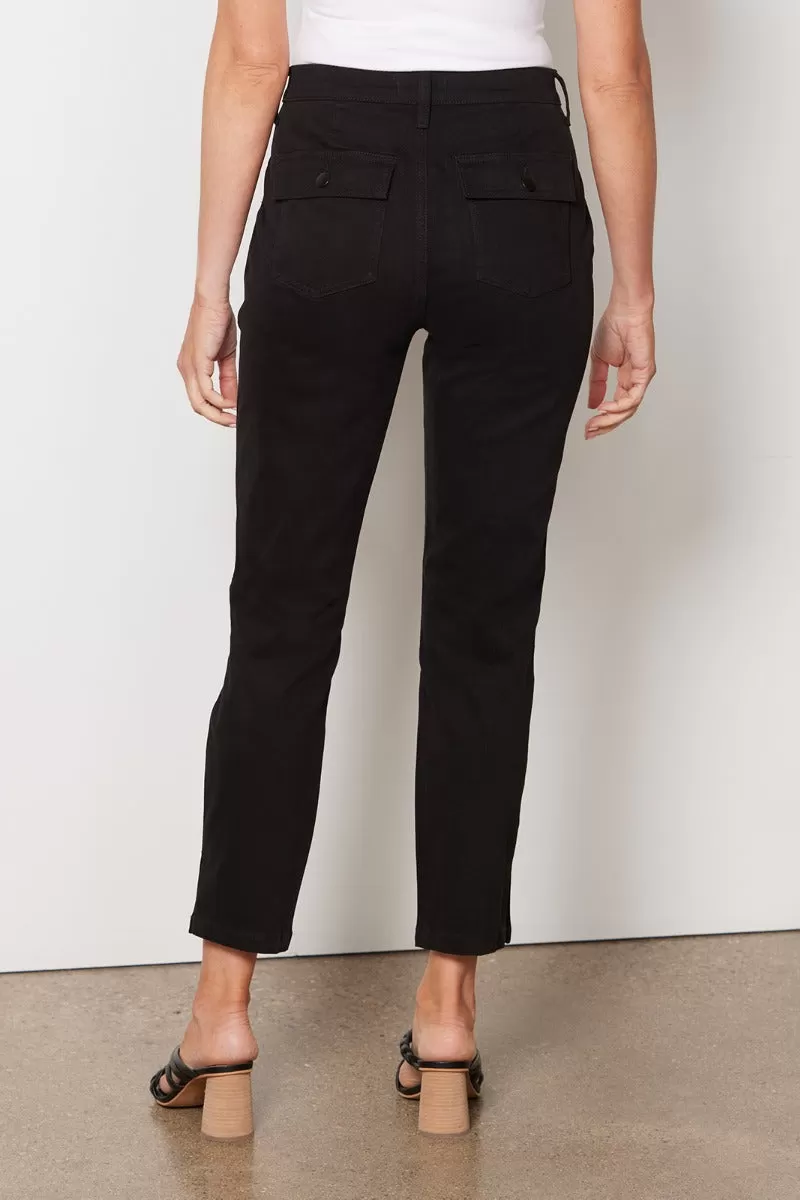 Payton Utility Ankle Slit Pant