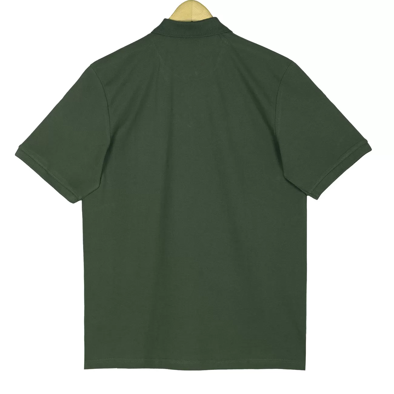 Pine Green Premium Cotton Polo T-Shirt