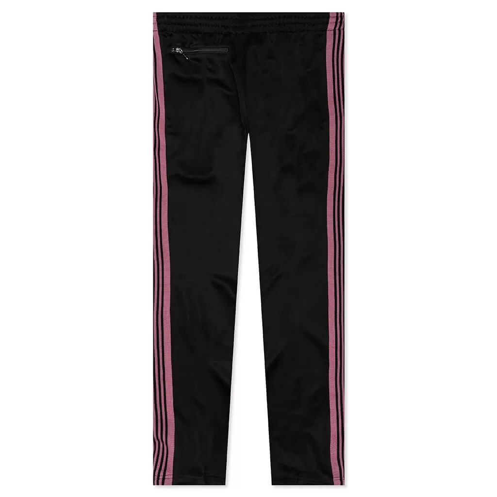 Poly Smooth Narrow Track Pant - Black