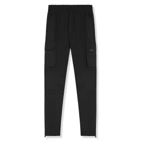 Represent 247 Black Cargo Pants