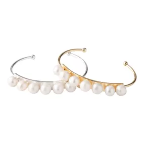 Rococo Bracelet - Freshwater Pearl Cuff