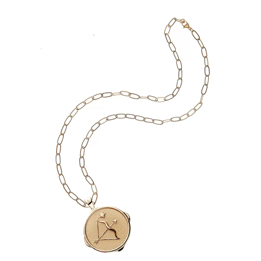 SAGITTARIUS JW Zodiac Pendant Coin - Nov 22 - Dec 21