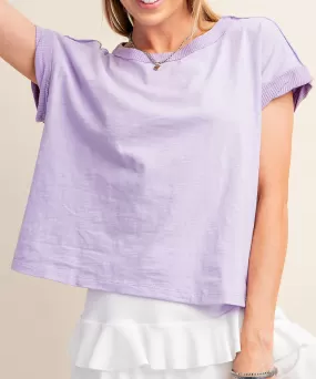 Short Sleeve T-Shirt - Lavender