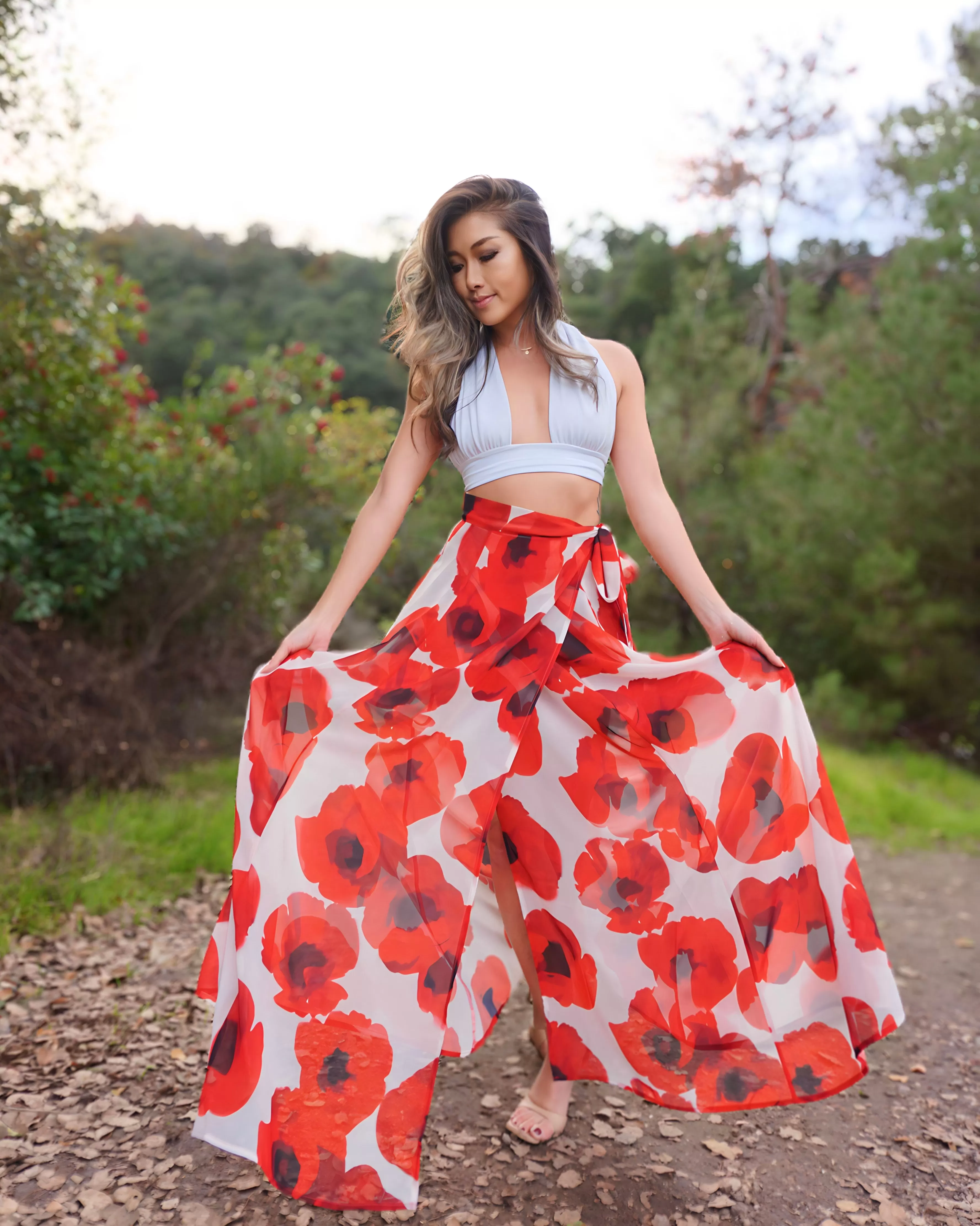 Show Skirt - Red Poppy