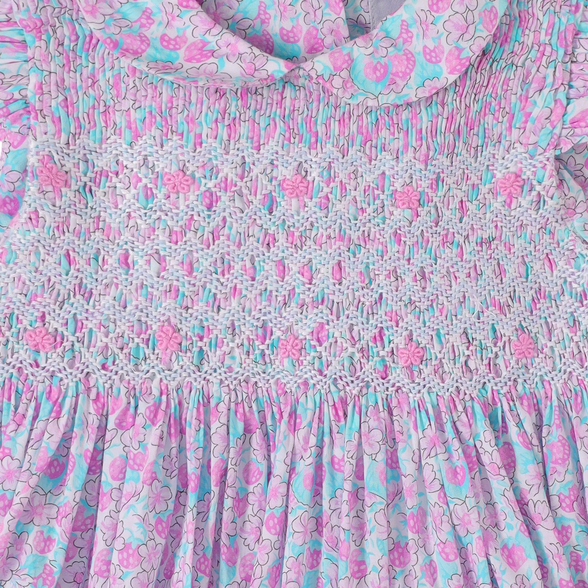 Smocked Baby Dress - Tori