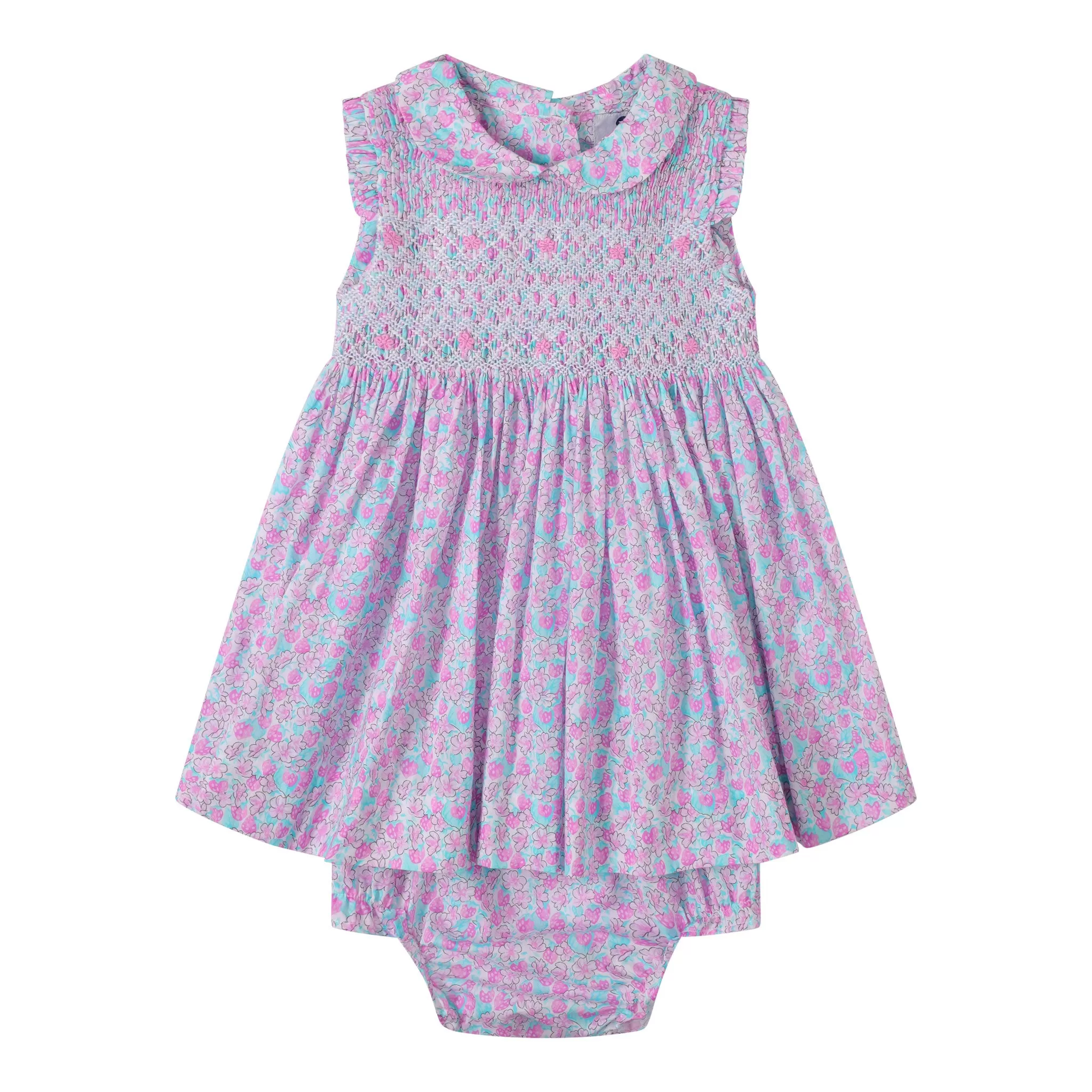 Smocked Baby Dress - Tori