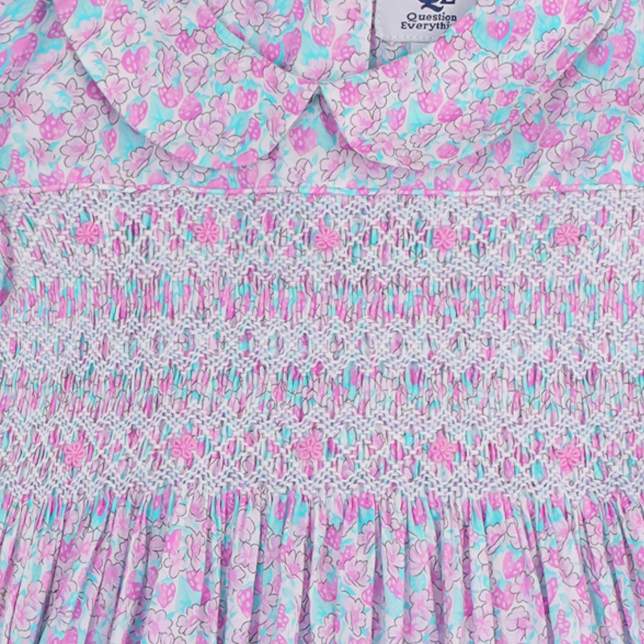 Smocked Baby Dress - Tori