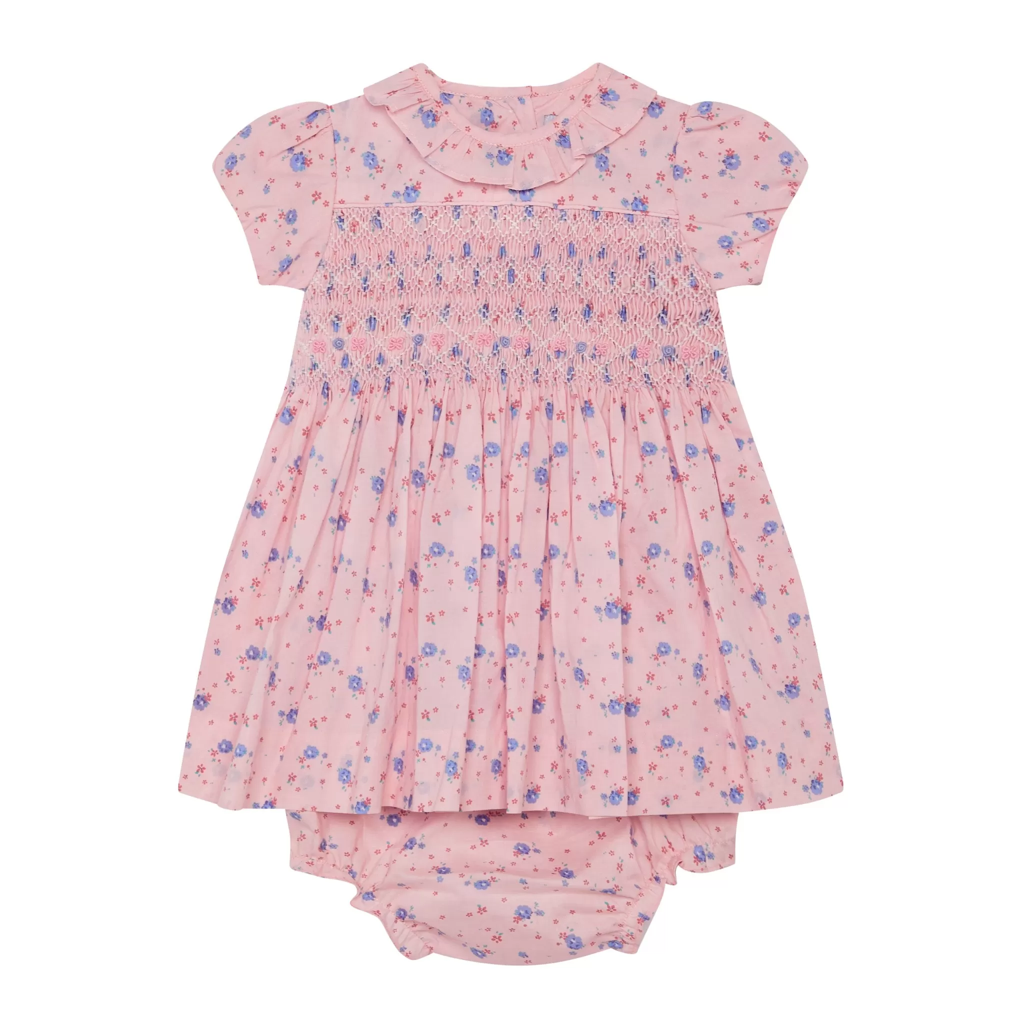 Smocked Baby Dress - Vanity