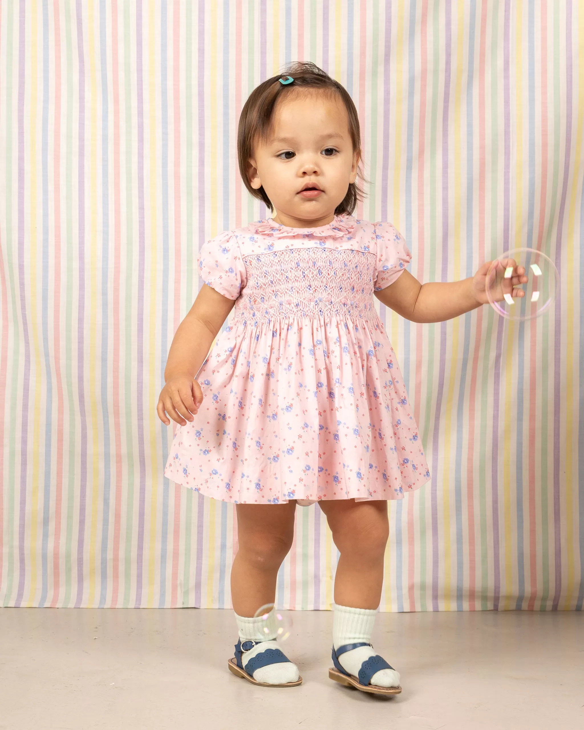 Smocked Baby Dress - Vanity