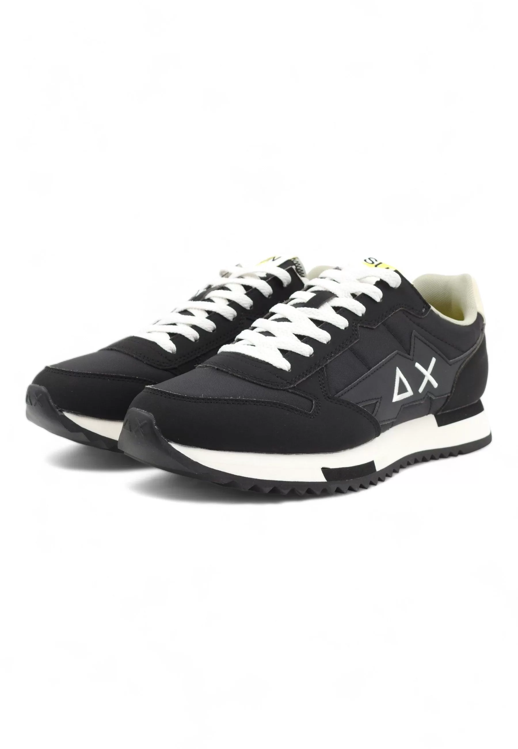 SUN68 Niki Solid Sneaker Uomo Nero Z34120