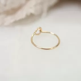 Super Thin Nose Ring with Hook 26g - Choose Your Metal, Choose Your Size