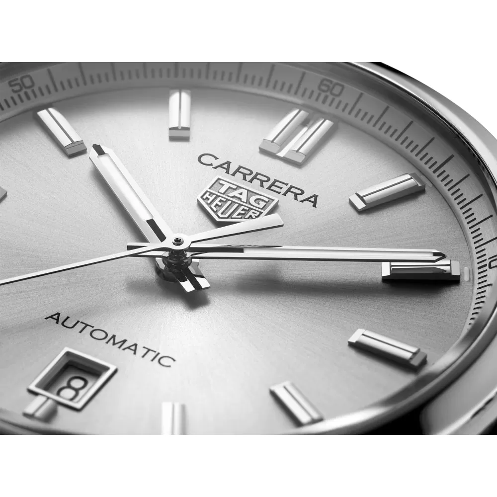 Tag Heuer Carrera 39mm Automatic - Silver Dial