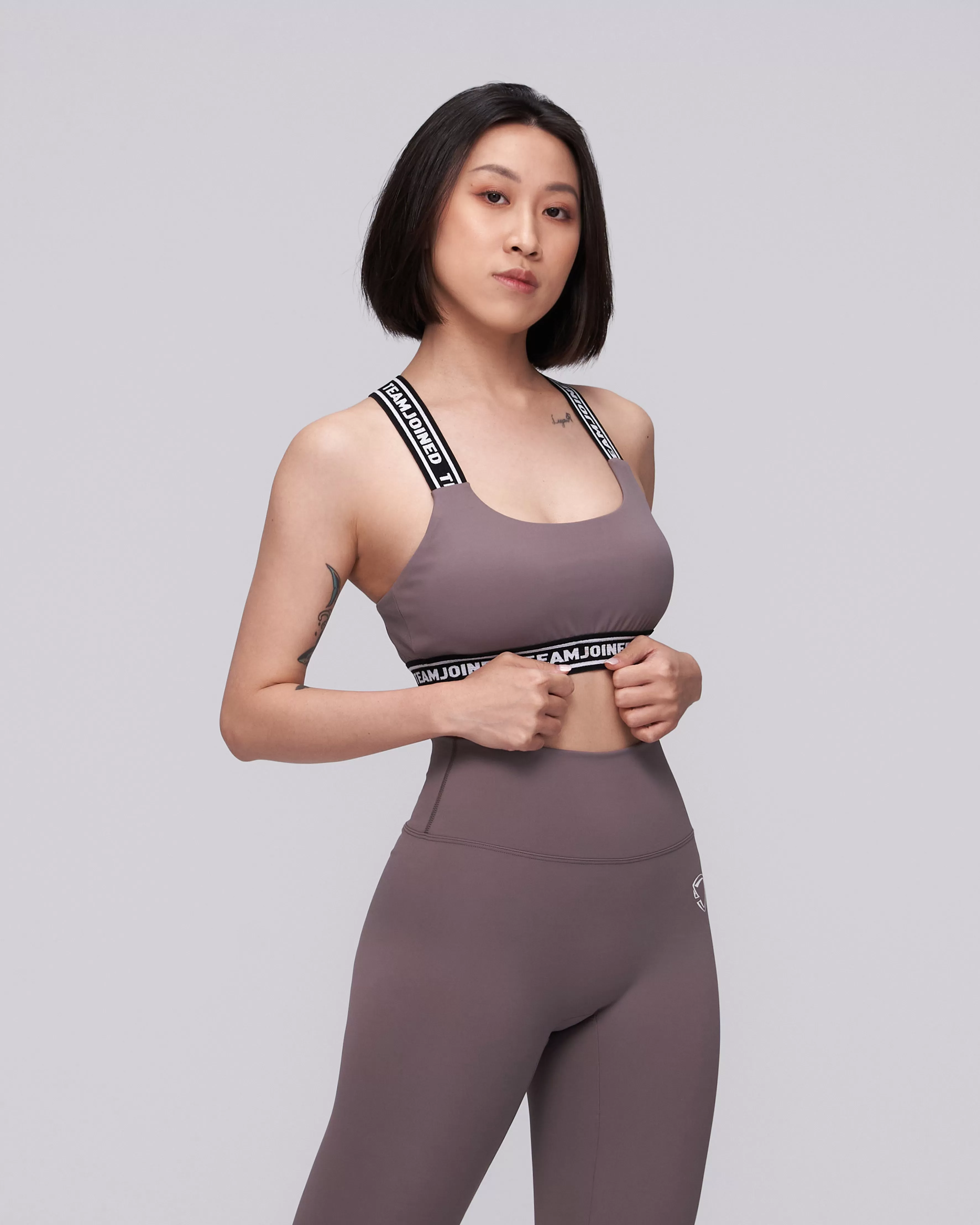 Tape Crossback Sports Bra