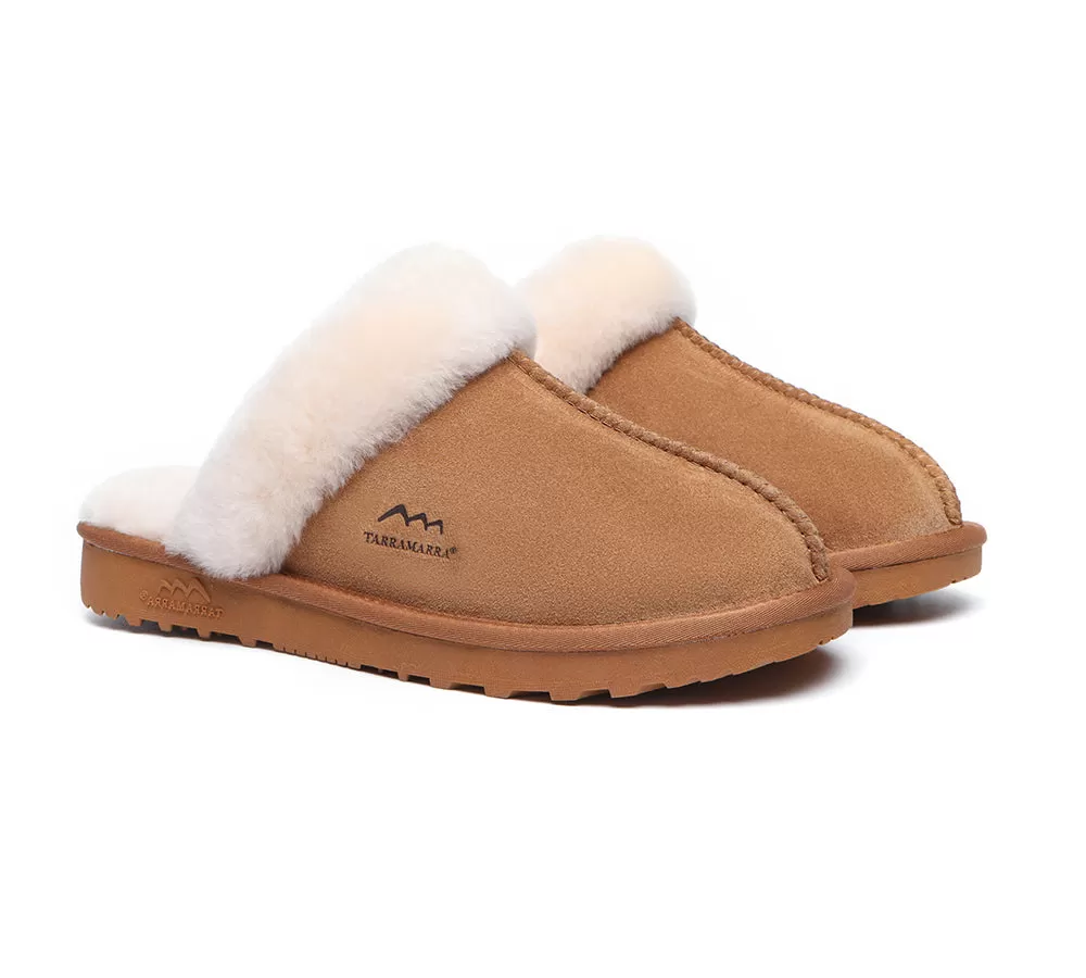 TARRAMARRA Premium Sheepskin Unisex Slippers Lyla