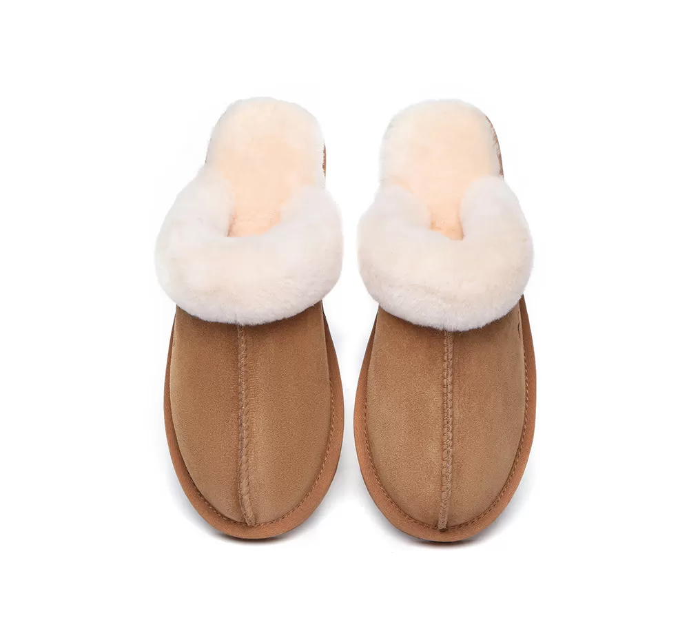 TARRAMARRA Premium Sheepskin Unisex Slippers Lyla