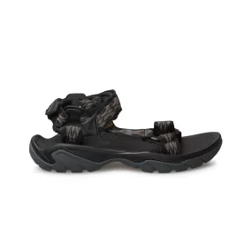 Teva Terra FI 5 Universal Madang Black Sandals - Men's