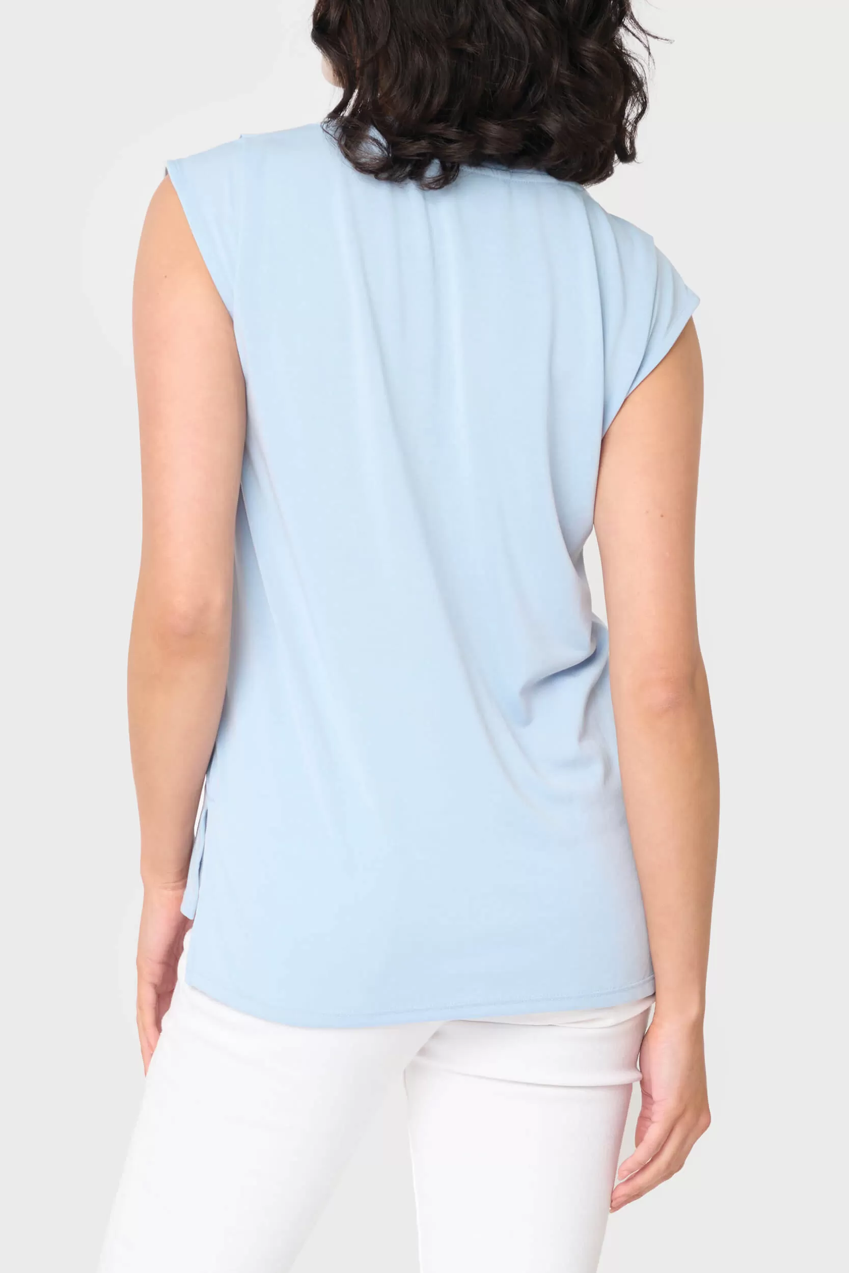 The Favorite Luxe Essentials V-Neck Tee