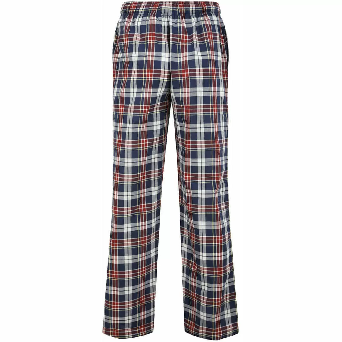 Tokyo Laundry Summon Checked Mens Lounge Pants - Red