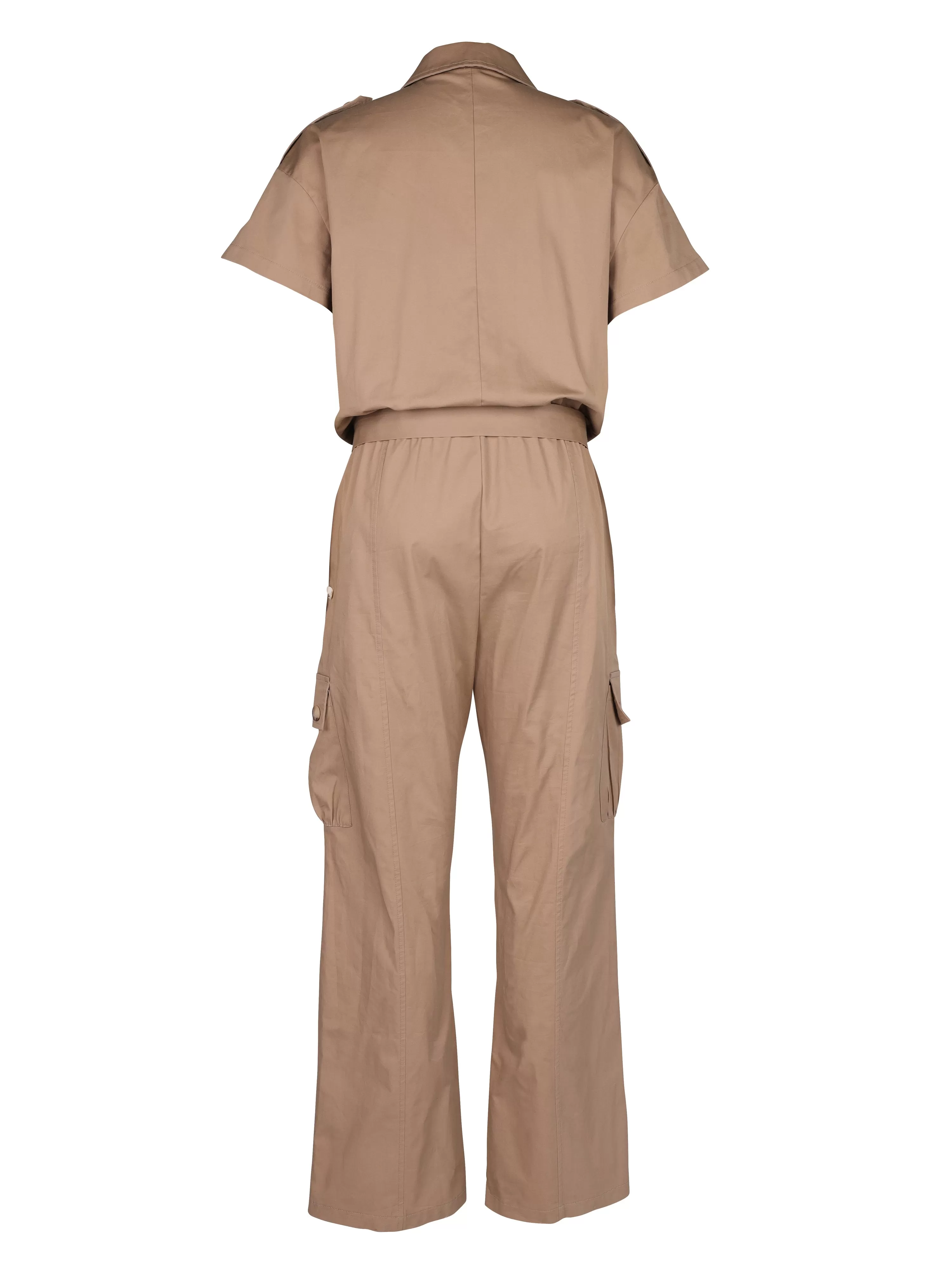 Tulle jumpsuit with belt - Seasand