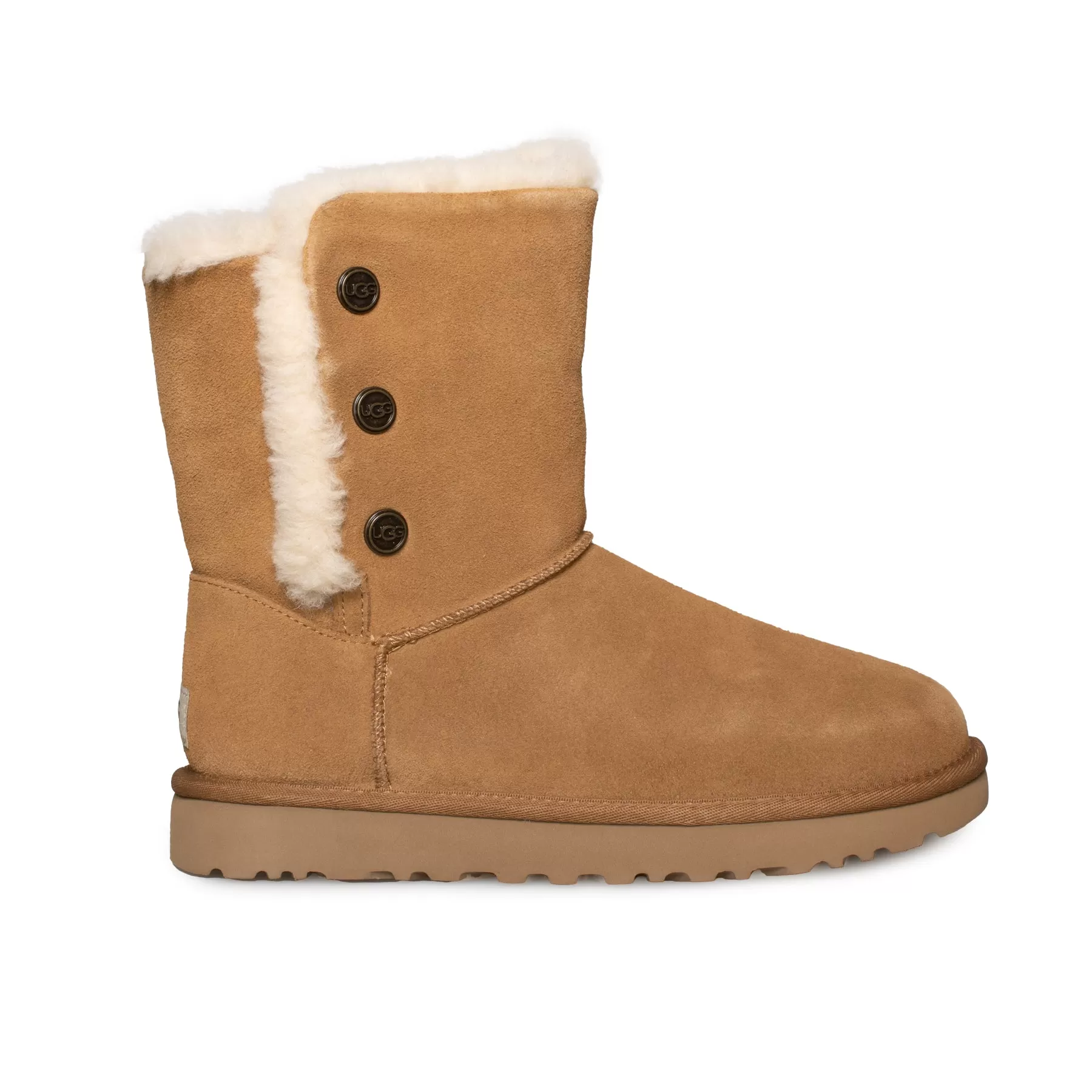 UGG Bailey Snaps Chestnut Boots - Women's