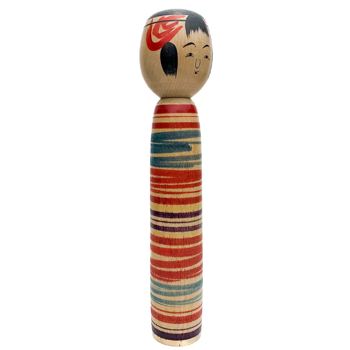 Vintage Wooden Kokeshi Doll, Japan #348