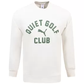 x QGC Graphic Crew Neck Sweatshirt White - SS24