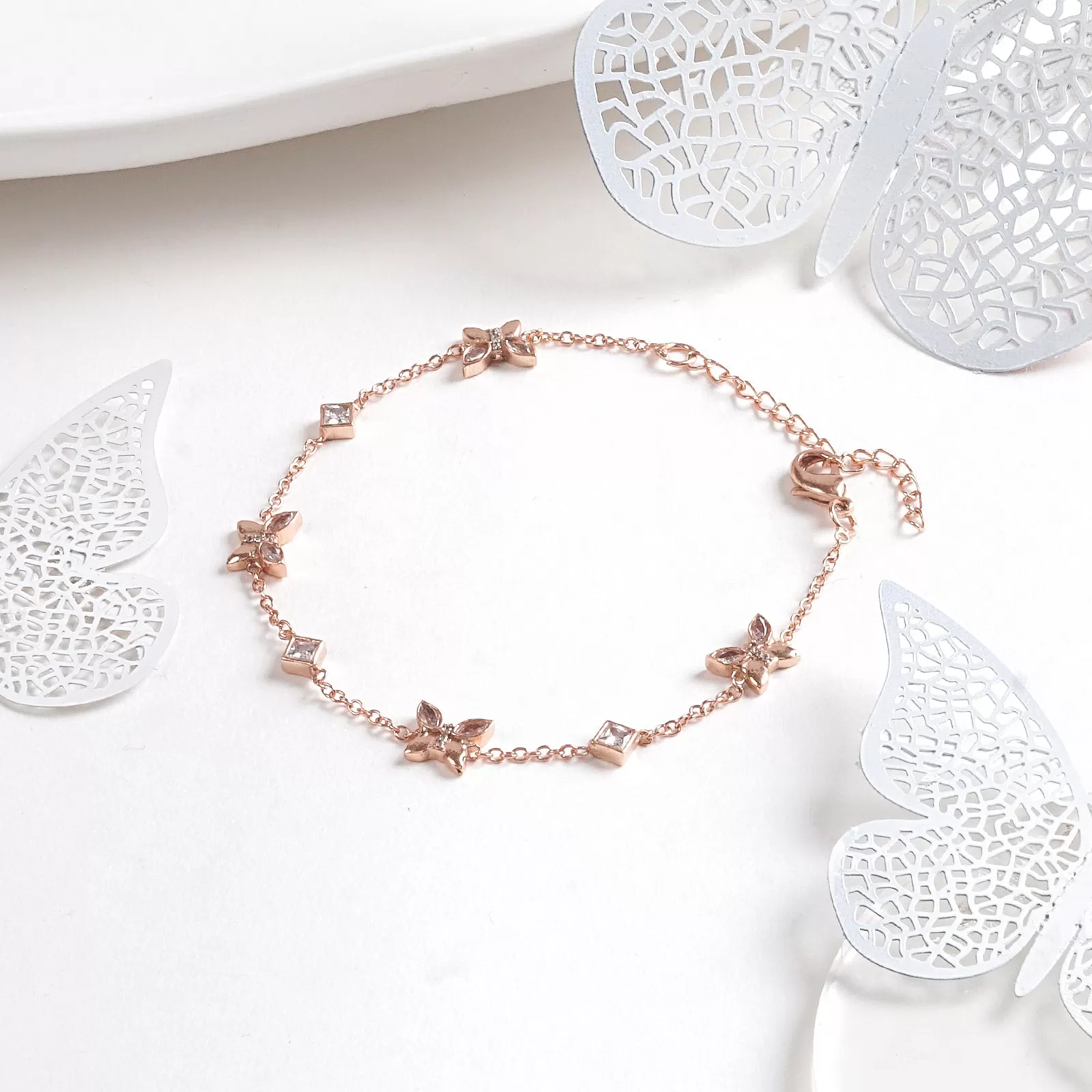 Yara Rosegold Bracelet