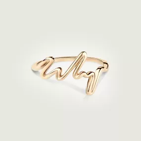 Yellow Gold Ser Ring